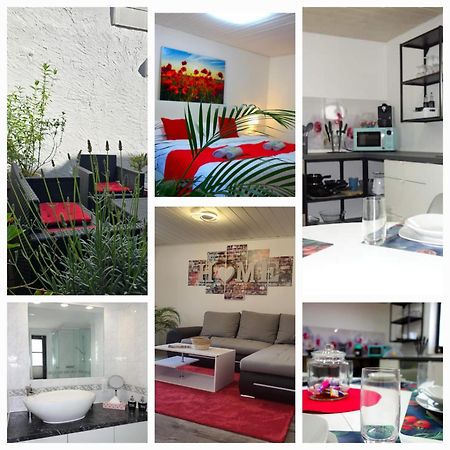 Happy-Homes Red - Up To 5 - Kueche - W-Lan - Netflix - Honig - Terrasse Altenstädt المظهر الخارجي الصورة